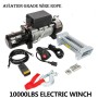 [US Warehouse] 10000LBS / 12V Electric Recovery Winch Truck SUV Wireless Remote Host Box + Accessory Box